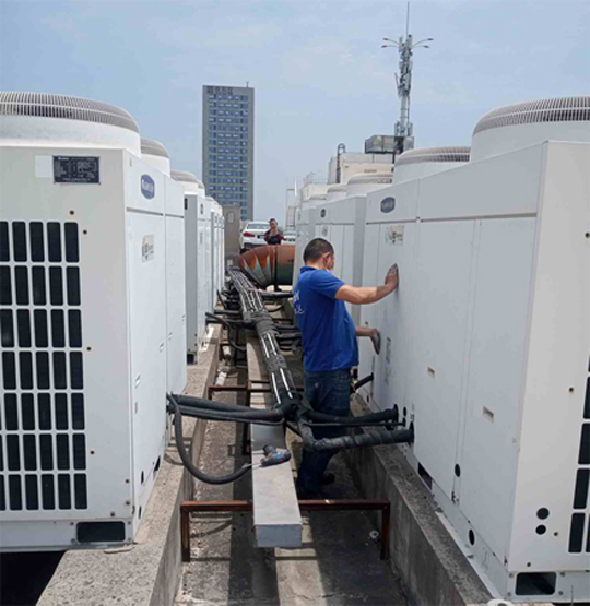 林州中央空调制热和不制冷系统维修方法